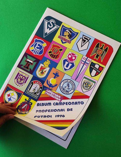 Futbol 76': Álbum Completo (Con láminas impresas) (Futbol 1976)