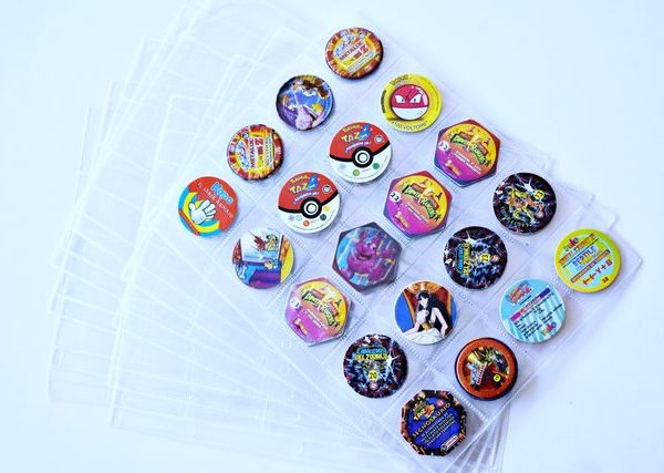 Hojas Protectoras Para Tazos & Promos [10 Unidades: Hojas Protectoras] foto 1