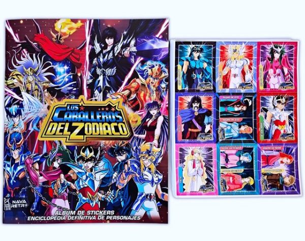. 01 ÁLBUM Caballeros del Zodiaco Enciclopedia: Álbum Completo A Pegar