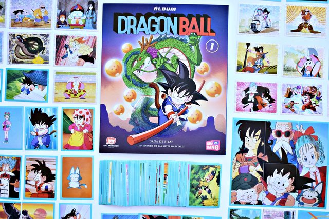 . 01 Álbum Dragon Ball: Álbum [Tapa Blanda]: Completo a Pegar