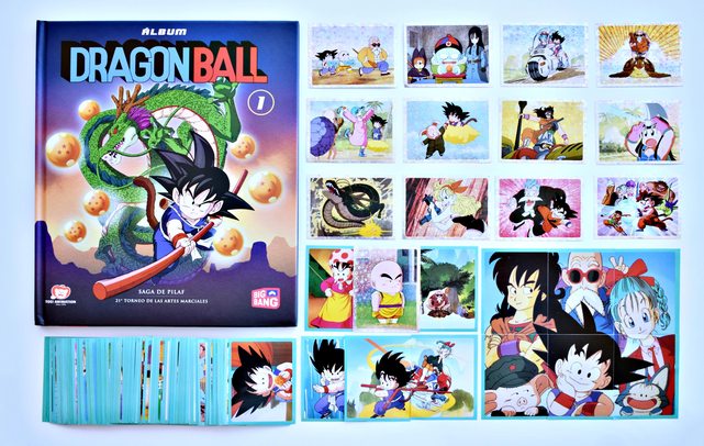 . 01 Álbum Dragon Ball: Álbum [Tapa Dura]: Completo a Pegar