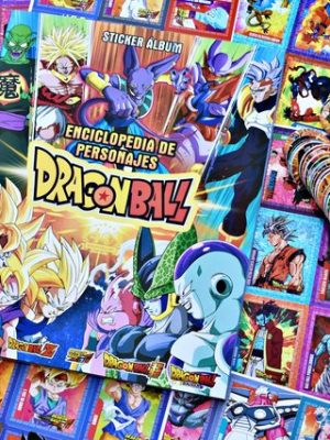 . 01 ÁLBUM Dragon Ball Enciclopedia 40th Aniversario: Álbum Completo A Pegar + Tazos