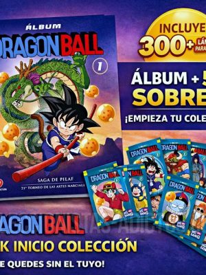 01 Álbum Dragon Ball: Álbum + 50 Sobres [Tapa Blanda]
