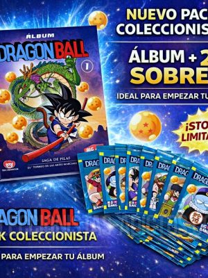01 Álbum Dragon Ball: Álbum + 25 Sobres [Tapa Blanda]