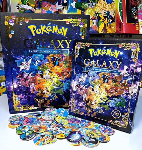 . 01 [PREVENTA] ÁLBUM Pokémon Galaxy [ Tapa Dura ]: Álbum Completo A Pegar + Tazos [Unidades Limitadas] foto 1