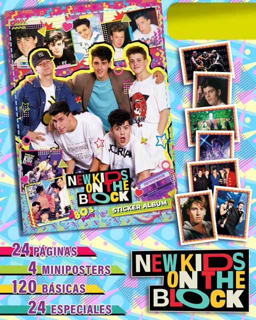 New Kids on the Block: Álbum Completo A Pegar