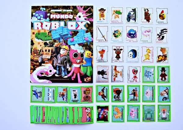 . 01 ÁLBUM Roblox [Mundo Roblox]: Álbum Completo A Pegar foto 1