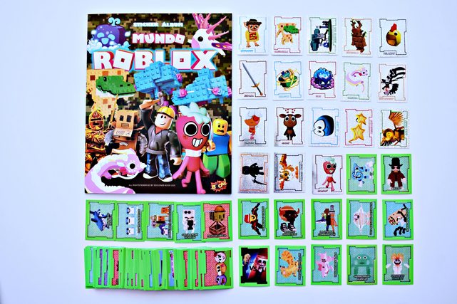 . 01 ÁLBUM Roblox [Mundo Roblox]: Álbum Completo A Pegar