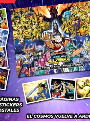 Caballeros Del Zodiaco: Galaxian Wars: Álbum Completo A Pegar