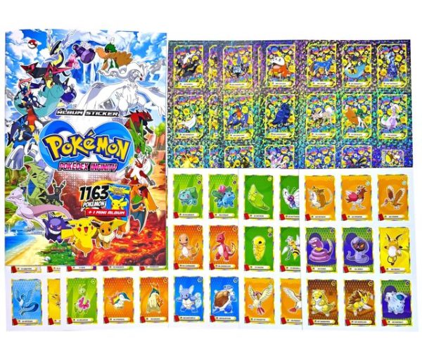 Pokémon Pokedex Infinity: Álbum Completo A Pegar [1172 Láminas]