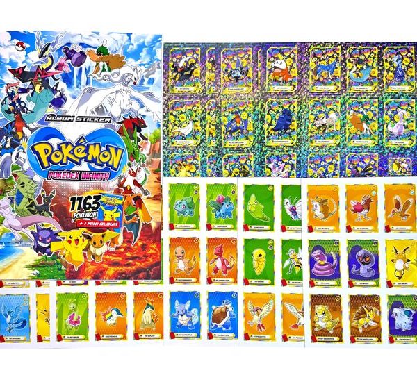 Pokémon Pokedex Infinity: Álbum Completo A Pegar [1172 Láminas] foto 1