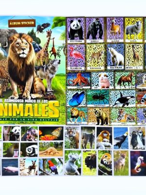 El Asombroso Mundo de los Animales: Álbum Completo A Pegar