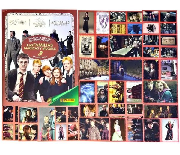 Harry Potter Las Familias Magicas y Muggle: Álbum Completo A Pegar