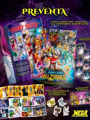 01 ÁLBUM [PREVENTA] Caballeros Del Zodiaco [ La Historia Completa ]: Álbum Completo A Pegar