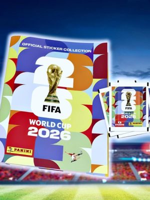 ÁLBUM Copa Mundial 2026 [ Panini ]: Álbum Tapa Blanda + 50 Sobres [Ultimas Unidades]