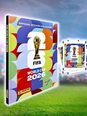 ÁLBUM Copa Mundial 2026 [ Panini ]: Álbum Tapa Dura + 50 Sobres [Ultimas Unidades]