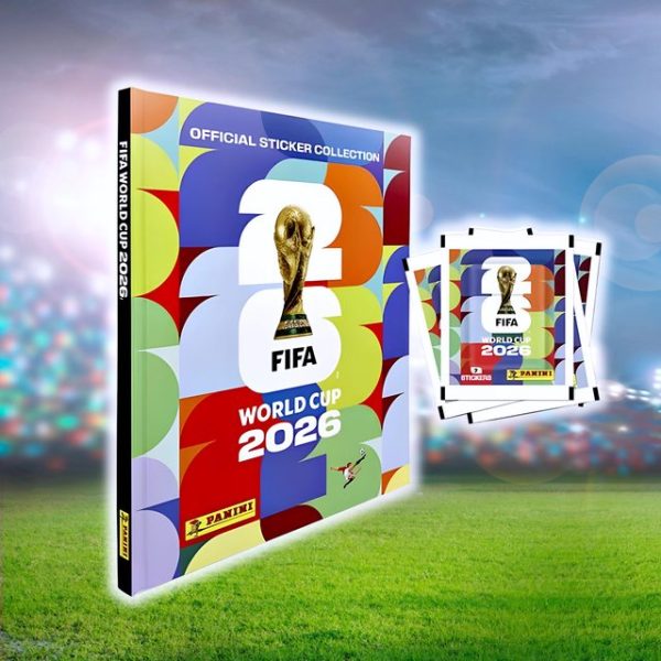 ÁLBUM Copa Mundial 2026 [ Panini ]: Álbum Tapa Dura + 50 Sobres [Ultimas Unidades]