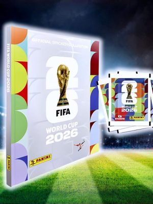 ÁLBUM Copa Mundial 2026 [ Panini ]: Álbum Tapa Dura [PLATINUM] + 50 Sobres [DESPACHO INMEDIATO]