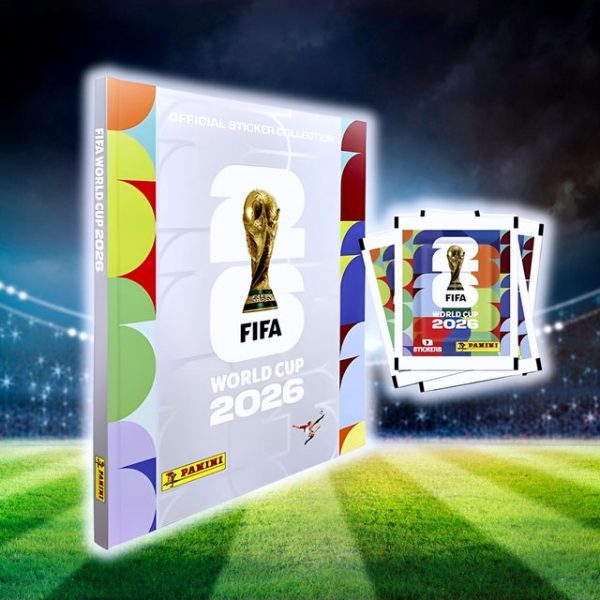 ÁLBUM Copa Mundial 2026 [ Panini ]: Álbum Tapa Dura [SILVER] + 50 Sobres [DESPACHO INMEDIATO]