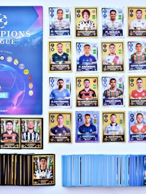 Álbum Champions League 2026 & Copa Libertadores 2025 [377 Láminas]: Álbum Completo A Pegar