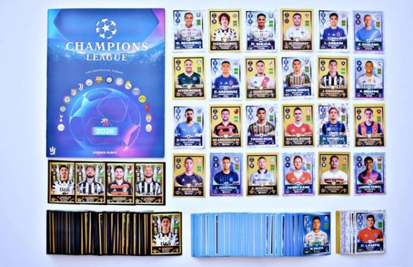 Álbum Champions League 2026 & Copa Libertadores 2025 [377 Láminas]: Álbum Completo A Pegar