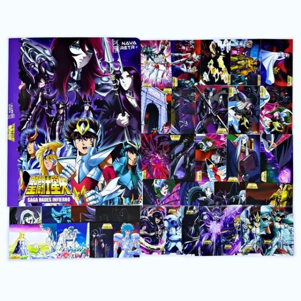 Caballeros Del Zodiaco 7: Cards [Saga de Hades Infierno] [Coleccion Completa]
