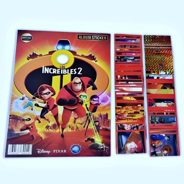 Los Increibles 2 [Edu]: Álbum Completo A Pegar