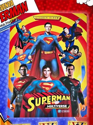 . 01 [PREVENTA] ÁLBUM Superman MULTIVERSO (2026): Completo A Pegar