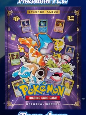 . 01 [PREVENTA] ÁLBUM Pokemon TCG [ Tapa Dura ]: Álbum Completo A Pegar [Unidades Limitadas]
