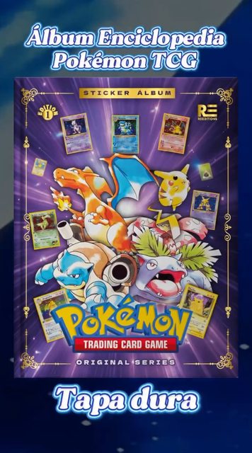 . 01 [PREVENTA] ÁLBUM Pokemon TCG [ Tapa Dura ]: Álbum Completo A Pegar [Unidades Limitadas]