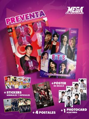 . 01 [PREVENTA] ÁLBUM BTS: Historia, Exitos y Giras: Álbum Completo A Pegar