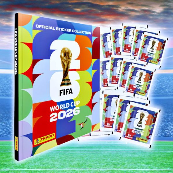 ÁLBUM Copa Mundial 2026 [ Panini ]: Álbum Tapa Dura [NORMAL] + 25 Sobres [DESPACHO INMEDIATO]