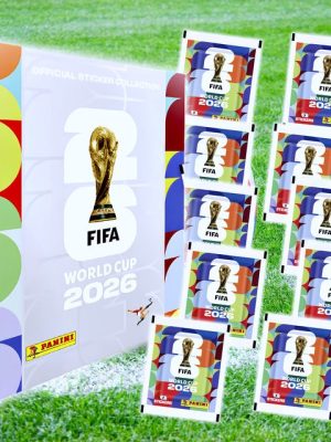ÁLBUM Copa Mundial 2026 [ Panini ]: Álbum Tapa Dura [SILVER] + 15 Sobres [DESPACHO INMEDIATO]