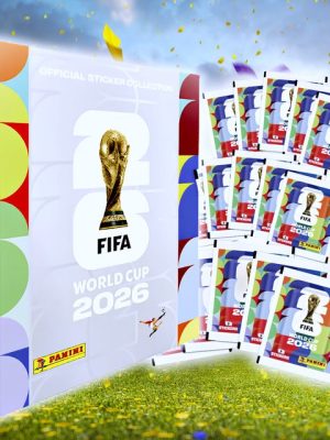ÁLBUM Copa Mundial 2026 [ Panini ]: Álbum Tapa Dura [SILVER] + 25 Sobres [DESPACHO INMEDIATO]