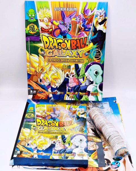 . 01 ÁLBUM Dragon Ball Enciclopedia Galaxy: Álbum Completo A Pegar [Tapa Dura] + Tazos [ DESPACHO INMEDIATO ] foto 1