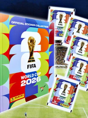 ÁLBUM Copa Mundial 2026 [ Panini ]: Álbum Tapa Dura [NORMAL] + 05 Sobres [DESPACHO INMEDIATO]