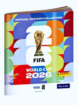 ÁLBUM Copa Mundial 2026 [ Panini ]: Álbum Vacio [Tapa Blanda Version Banco de Chile] [Edición Escasa]
