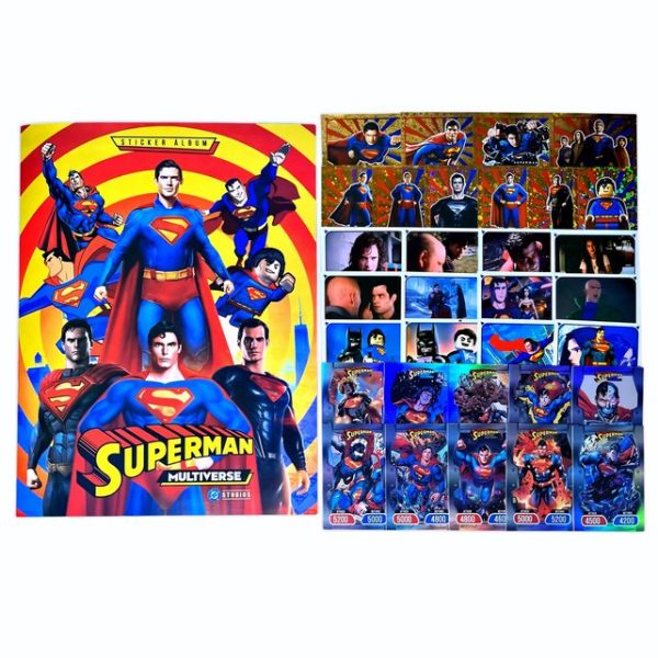 . 01 [PREVENTA] ÁLBUM Superman MULTIVERSO (2026): Completo A Pegar