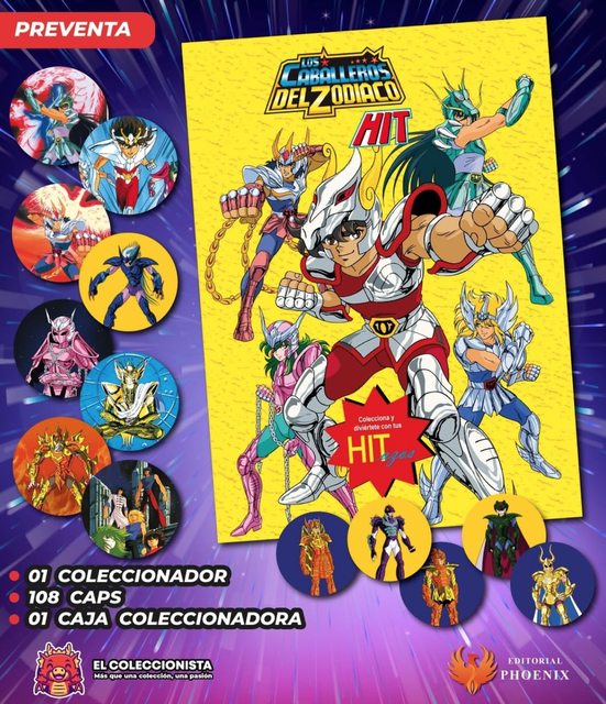 Caballeros del Zodiaco TAZOS CAPS [Winter]