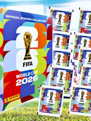 ÁLBUM Copa Mundial 2026 [ Panini ]: Álbum Tapa Dura [NORMAL] + 15 Sobres [DESPACHO INMEDIATO]