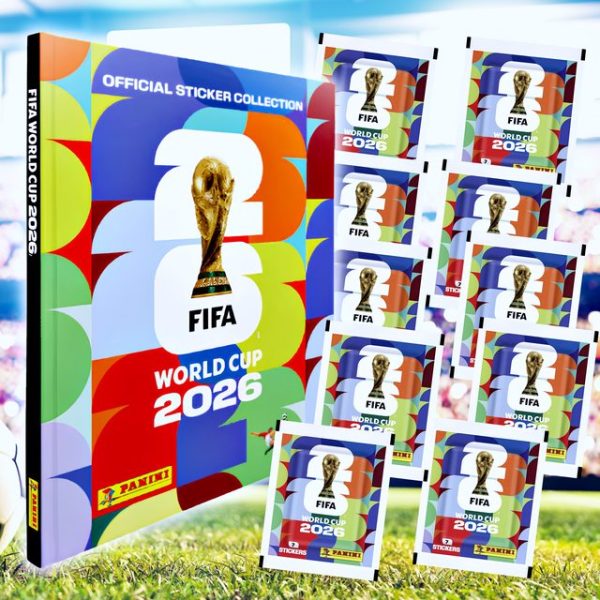 ÁLBUM Copa Mundial 2026 [ Panini ]: Álbum Tapa Dura [NORMAL] + 15 Sobres [DESPACHO INMEDIATO]