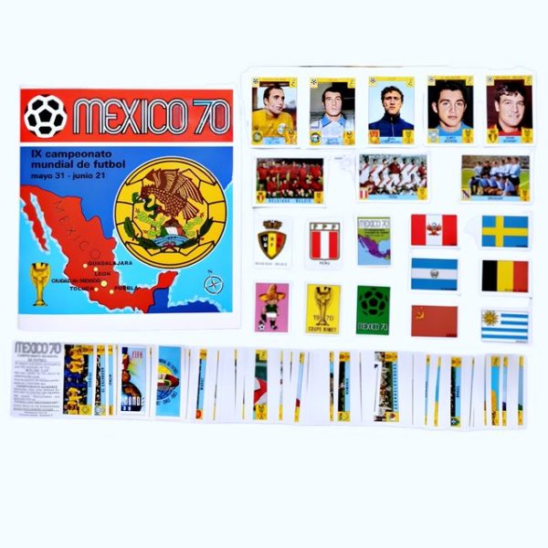 Copa Mundial 70' Mexico: Álbum Completo A Pegar