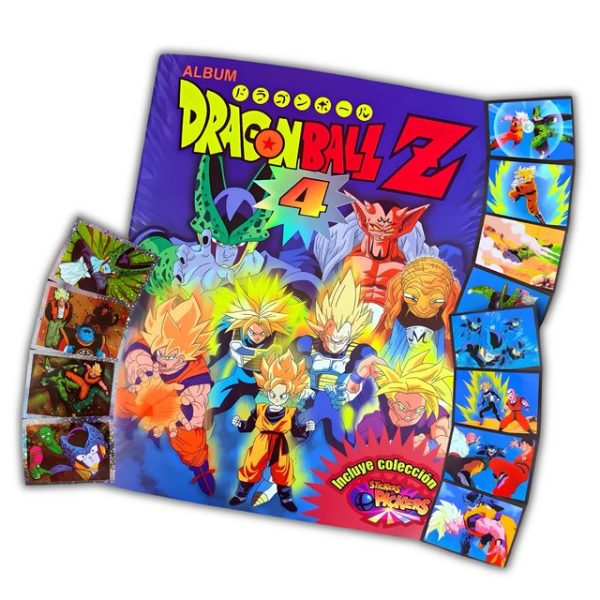 . 01 ÁLBUM Dragon Ball Z4: Álbum Completo A Pegar